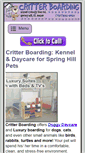 Mobile Screenshot of critterboarding.com